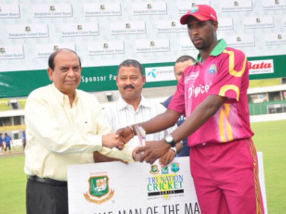 Shane Shillingford was deservedly Man of the Match for his four-wicket haul