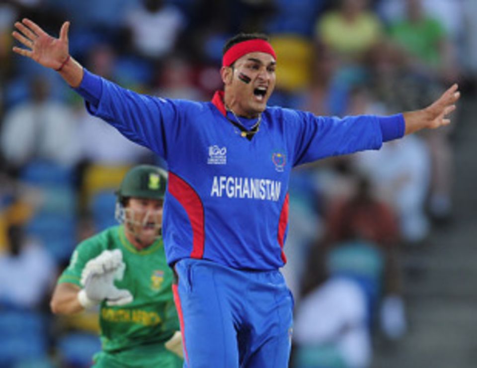 Hamid Hassan and his teammate Mohammad Nabi are part of the MCC side to play a Twenty20 against Pakistan at Lord's