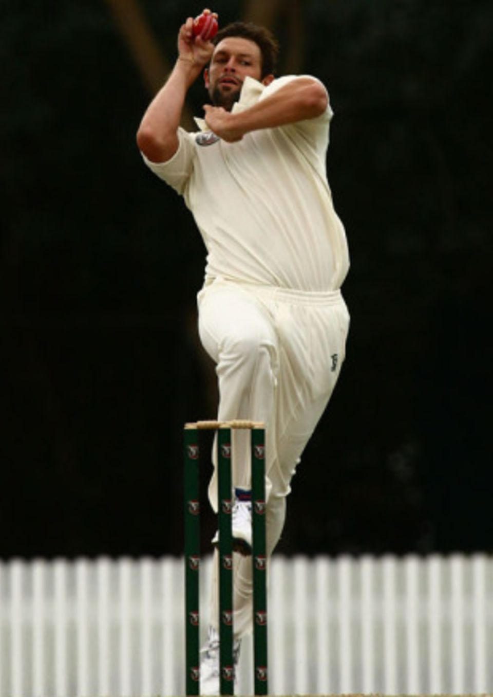 On a slow wicket, Ben Hilfenhaus produced an inspiring spell to leave India struggling