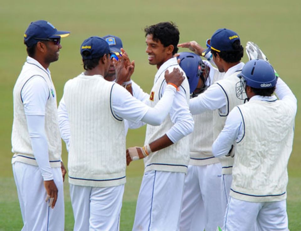 Sachithra Senanayake scalped eight wickets in a dream spell