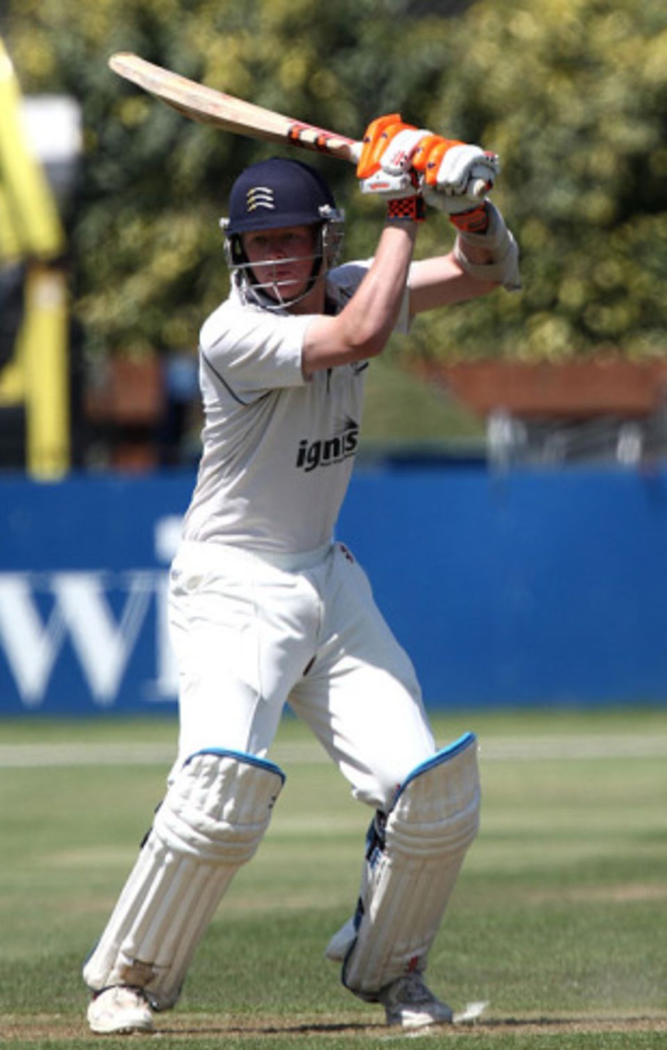 Sam Robson struck the earliest first-class hundred in England