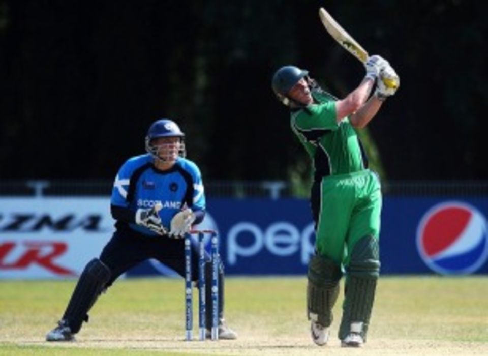 Kevin O'Brien missed a hundred but was instrumental in Ireland's victory