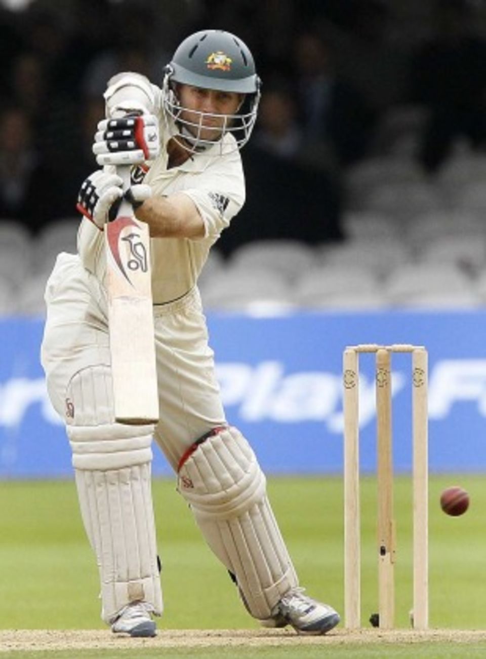 Simon Katich was the only Australian batsman to average more than 35 in their two-Test series