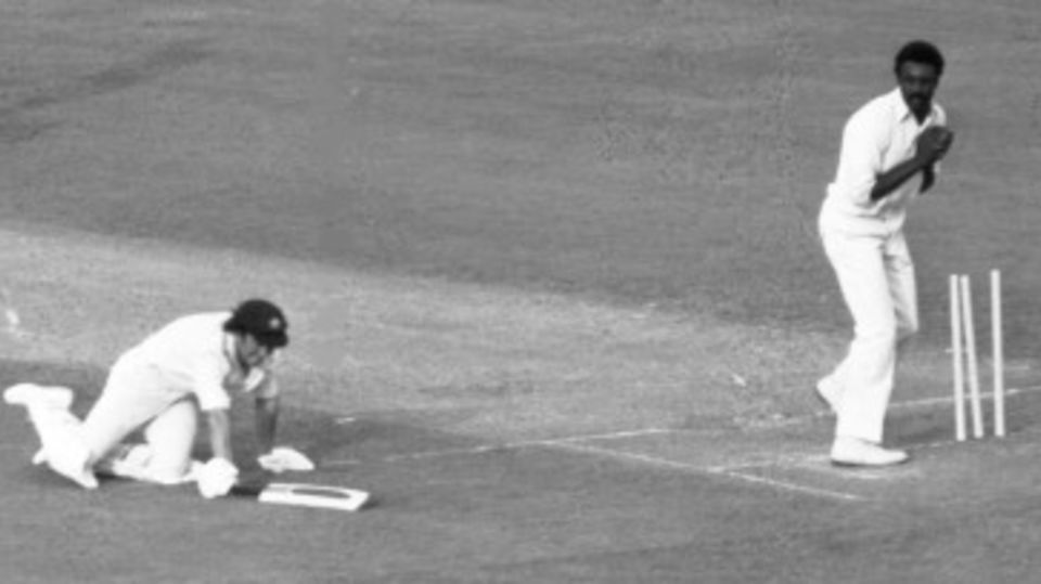 Ian Chappell is run out by Clive Lloyd in the World Cup final