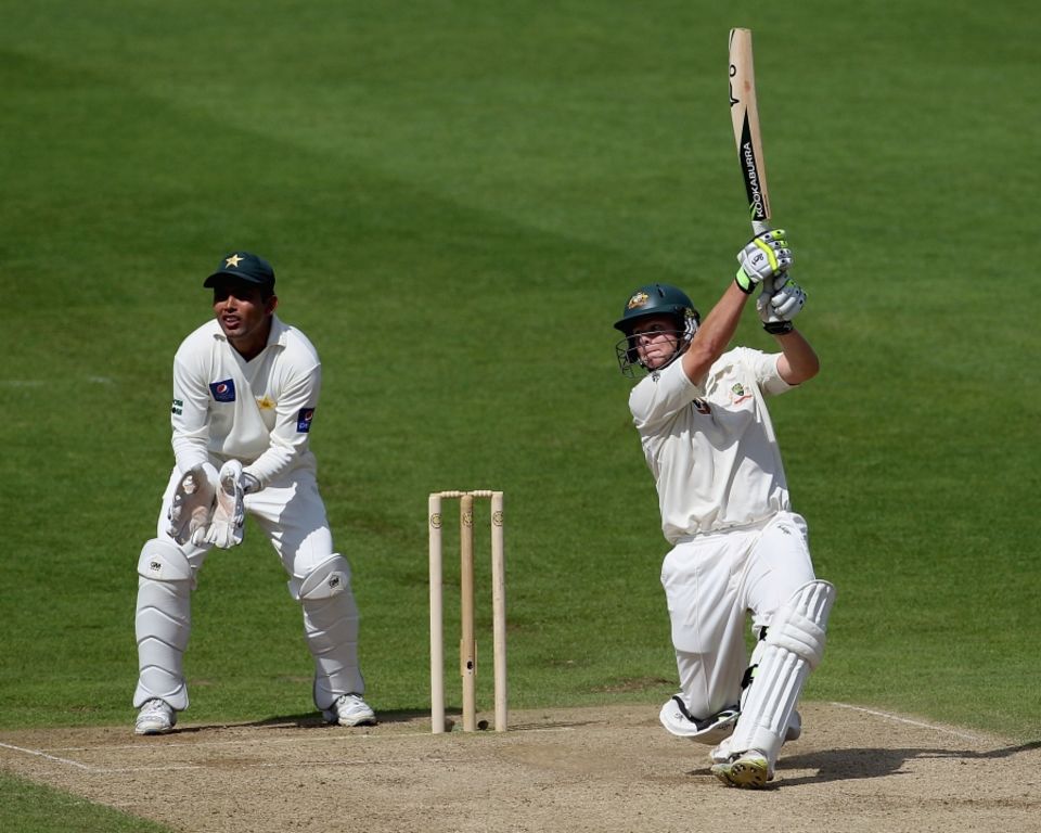 Steve Smith's swashbuckling innings gave Australia a lead of 179
