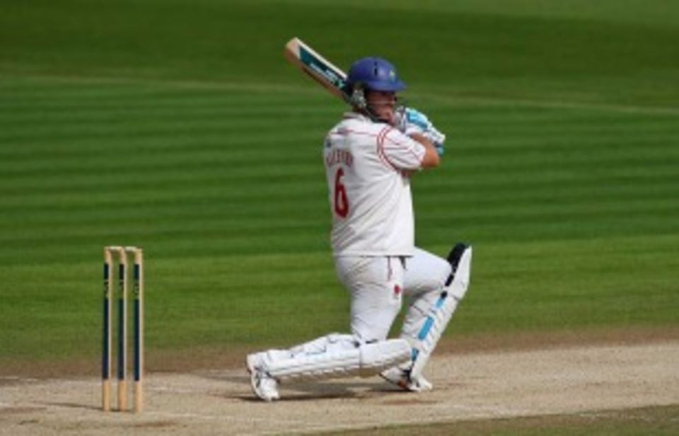 Jim Allenby made his highest first-class score
