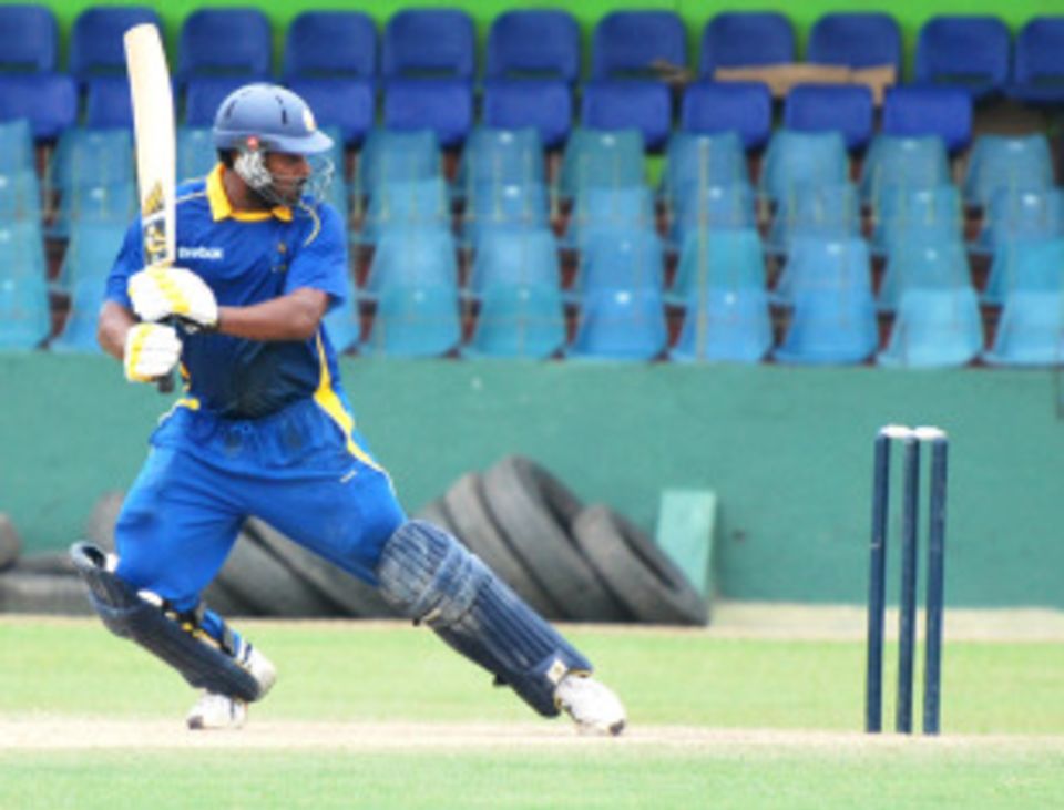 Thilina Kandamby made 62 and then took three wickets