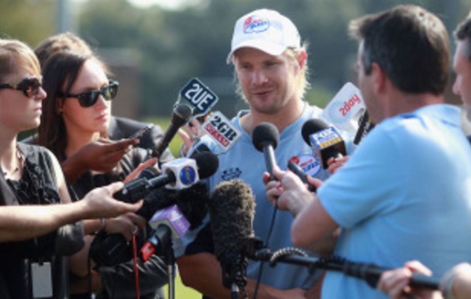 Shane Watson discusses his brief run-ins with an illegal bookmaker