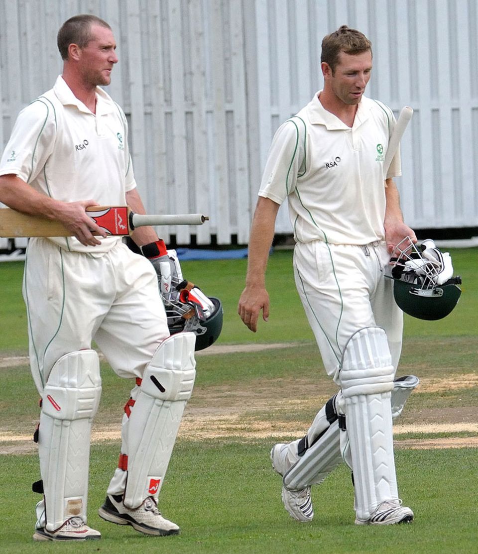 Andrew White and John Mooney took Ireland to victory