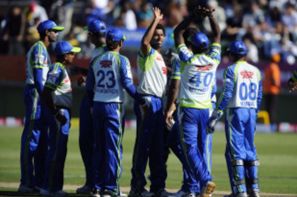Wayamba represented Sri Lanka in the 2010 Champions League