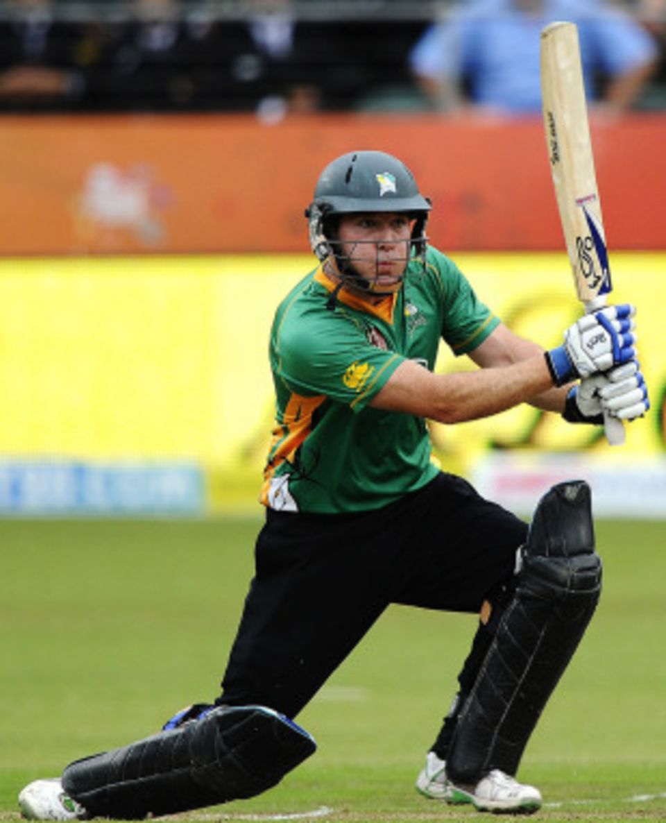 Jamie How hit the first double-century in the history of domestic List A cricket in New Zealand