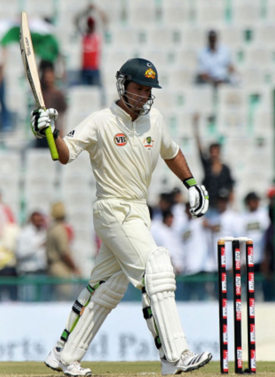 Ricky Ponting's run-out turned the tide