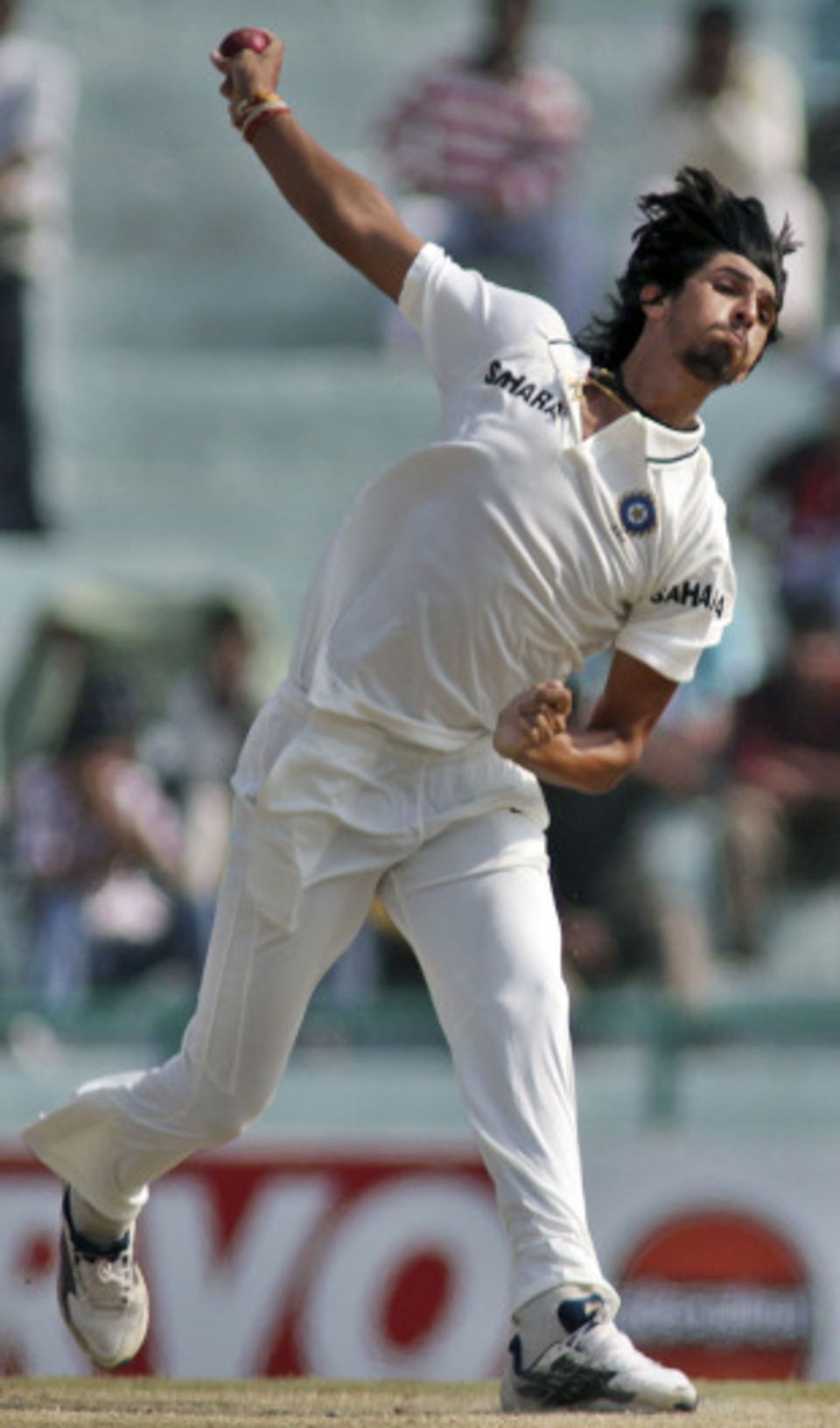 Ishant Sharma found his rhythm on the fourth morning
