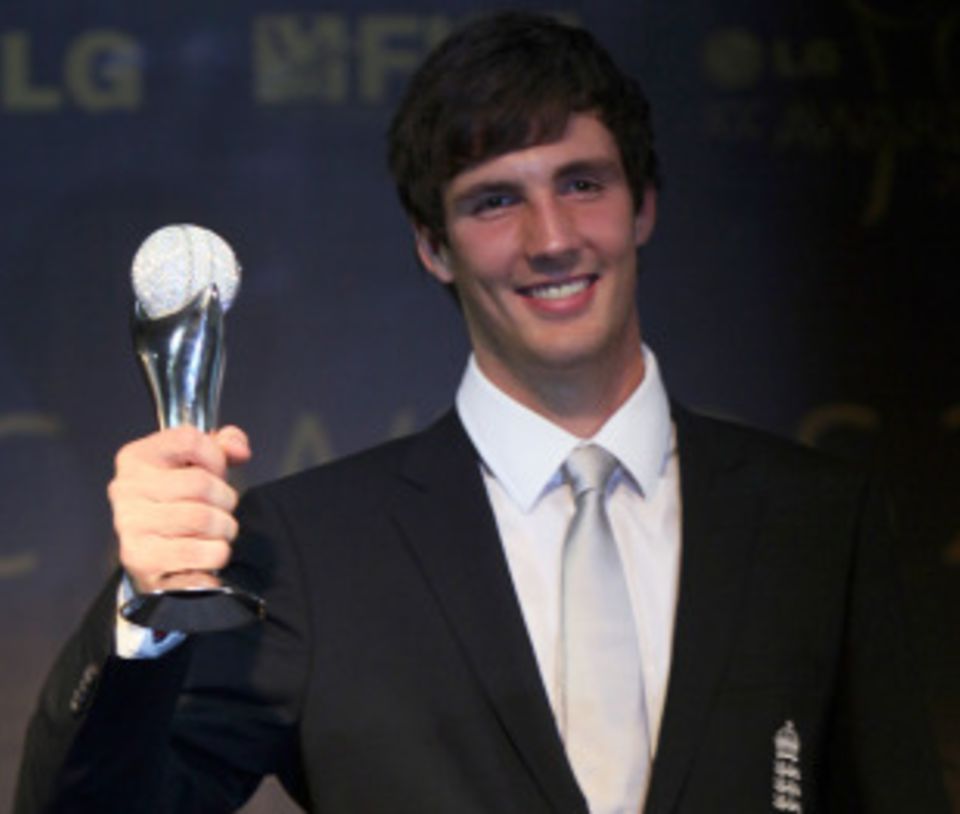 Steven Finn has been named as the ICC's Emerging Player of the Year