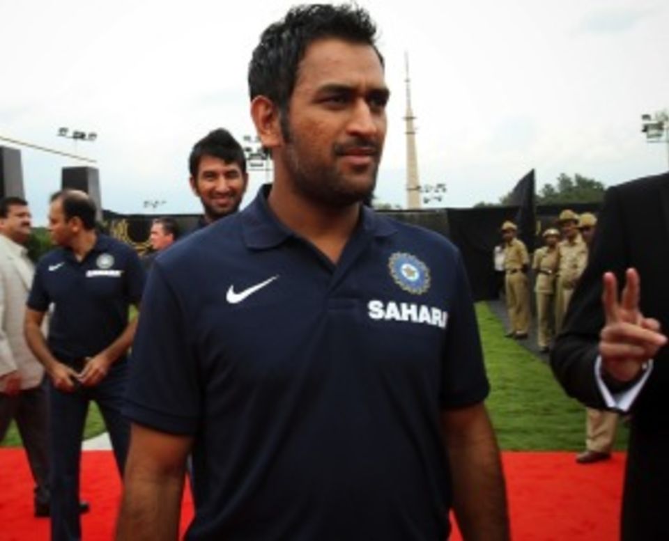 MS Dhoni was named captain of the ICC's Test team of the year
