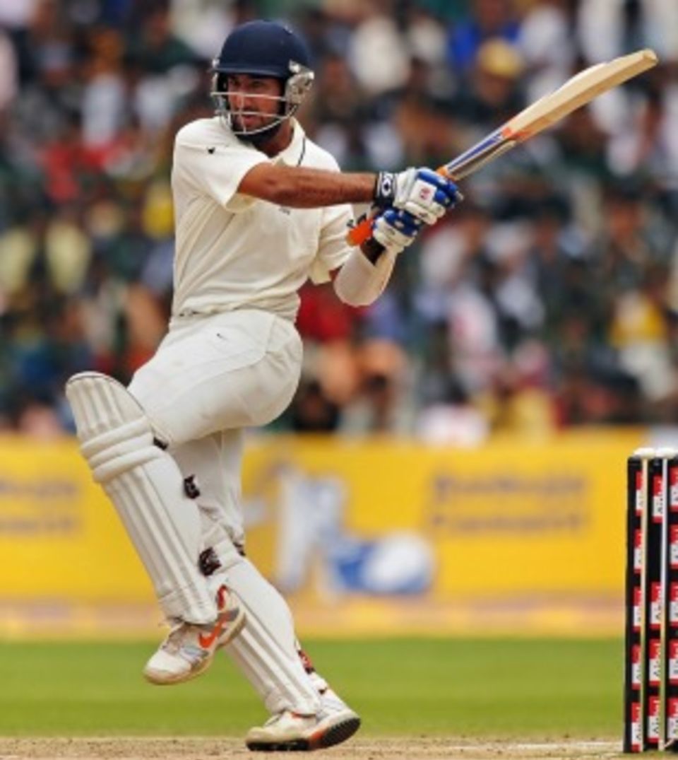 Cheteshwar Pujara played with the confidence of a veteran in setting up India's win