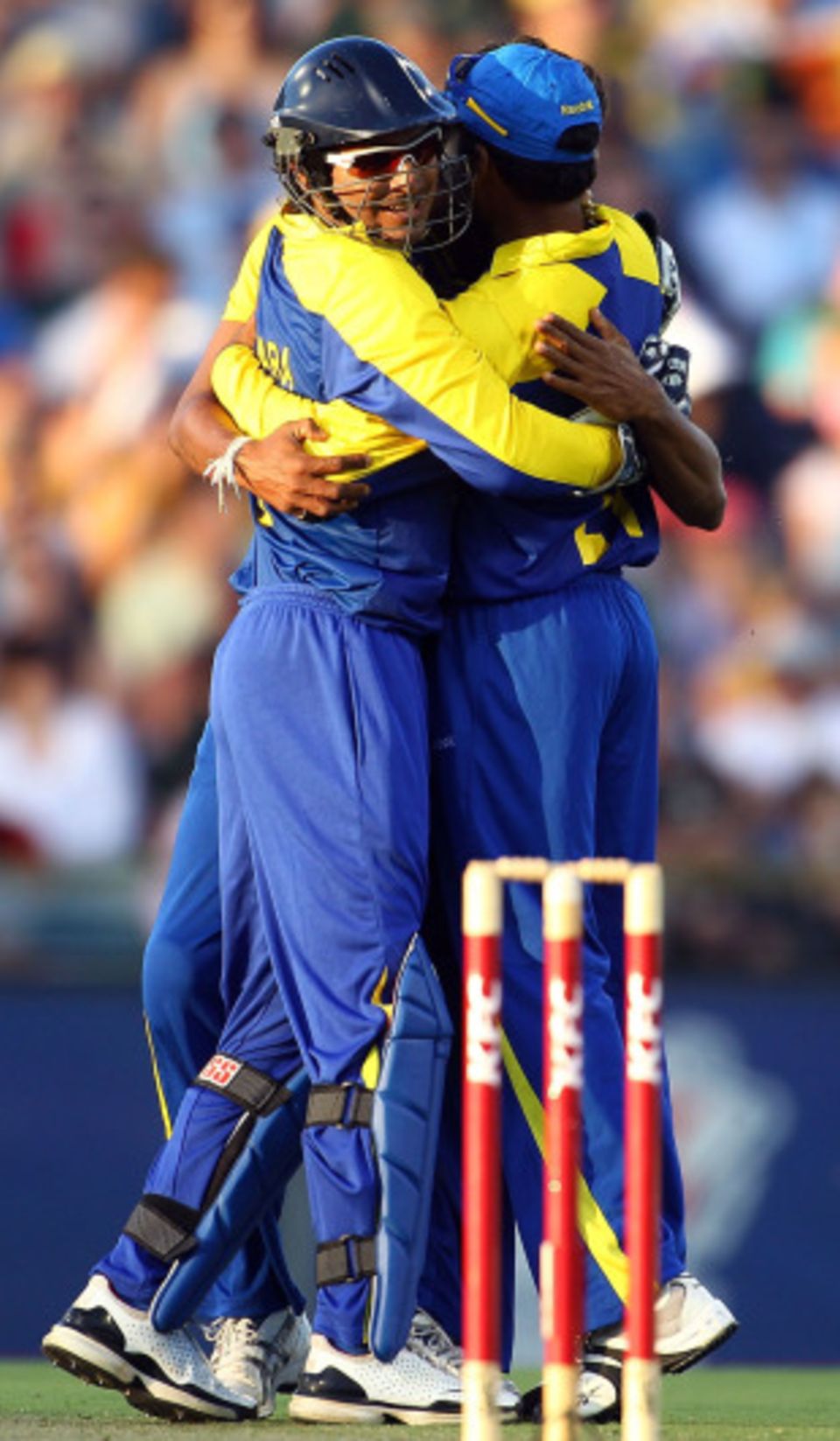 Kumar Sangakkara became the first Sri Lankan to captain a side to a series win in Australia