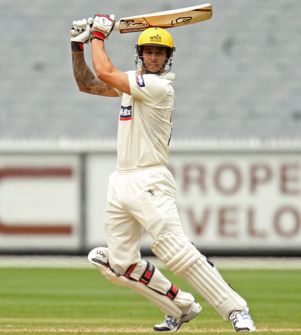 Mitchell Johnson was in excellent touch during his first Shield hundred