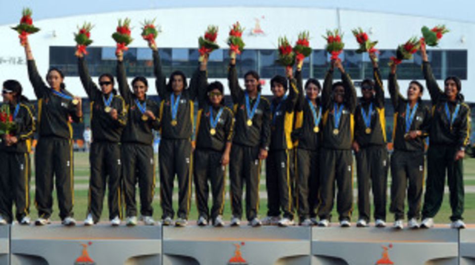 The PCB will offer central contracts to the members of its women's squad who won the gold medal at the Asian Games in Guangzhou