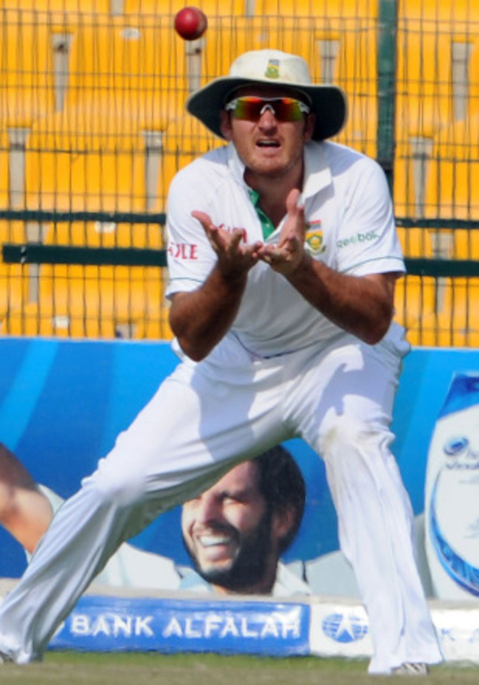 Graeme Smith's finger injury flared up during the Tests against Pakistan