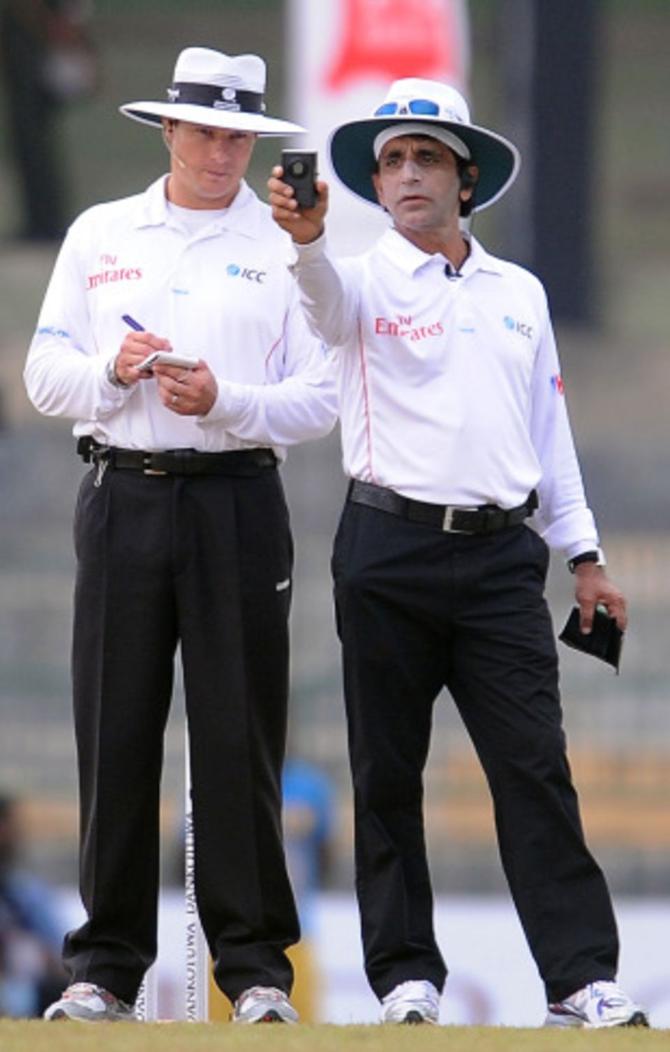 The special dispensation will allow umpires from either or both the participating teams to officiate, though only in exceptional circumstances