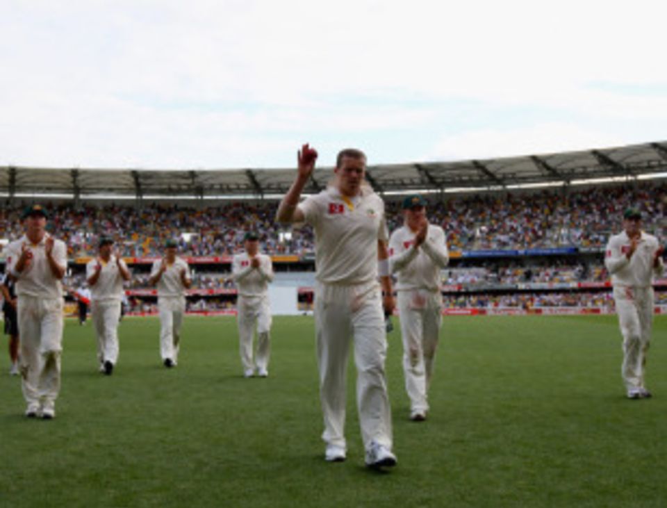 It was in the first Test of the 2010-11 Ashes, in Brisbane, that Siddle first tasted success by bowling a fuller length
