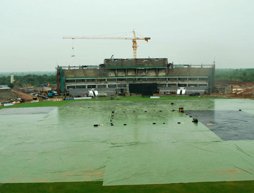There was no chance of play in Hambantota as incessant rain hit the ground