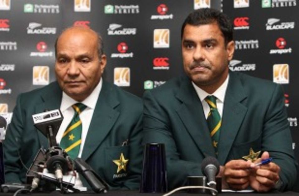 Intikhab Alam was manager of Pakistan's national team when Waqar Younis was coach
