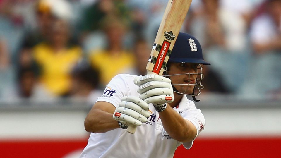 Big Down Under: Cook amassed 766 runs on the 2010-11 Ashes tour