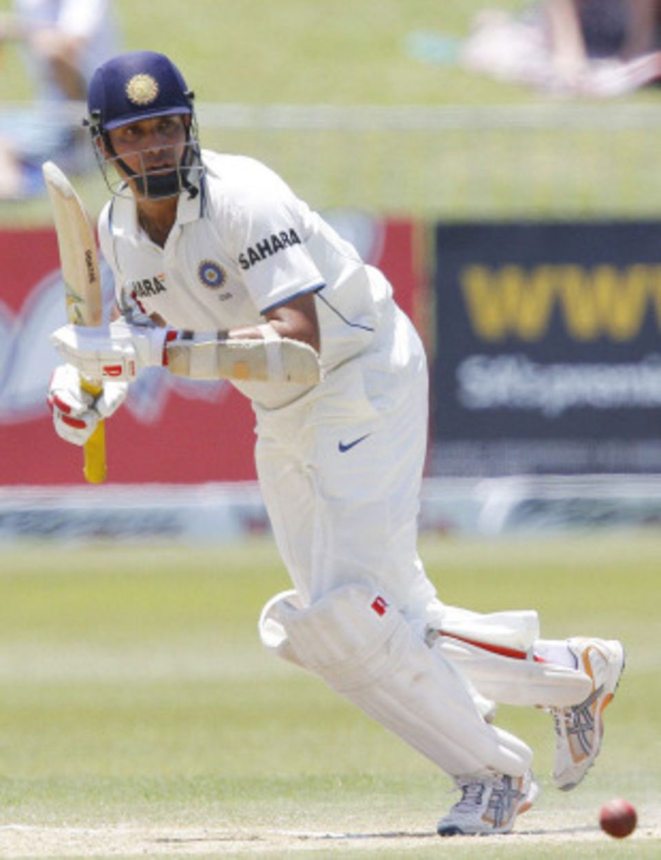 VVS Laxman was strong on the leg side because he could play very late