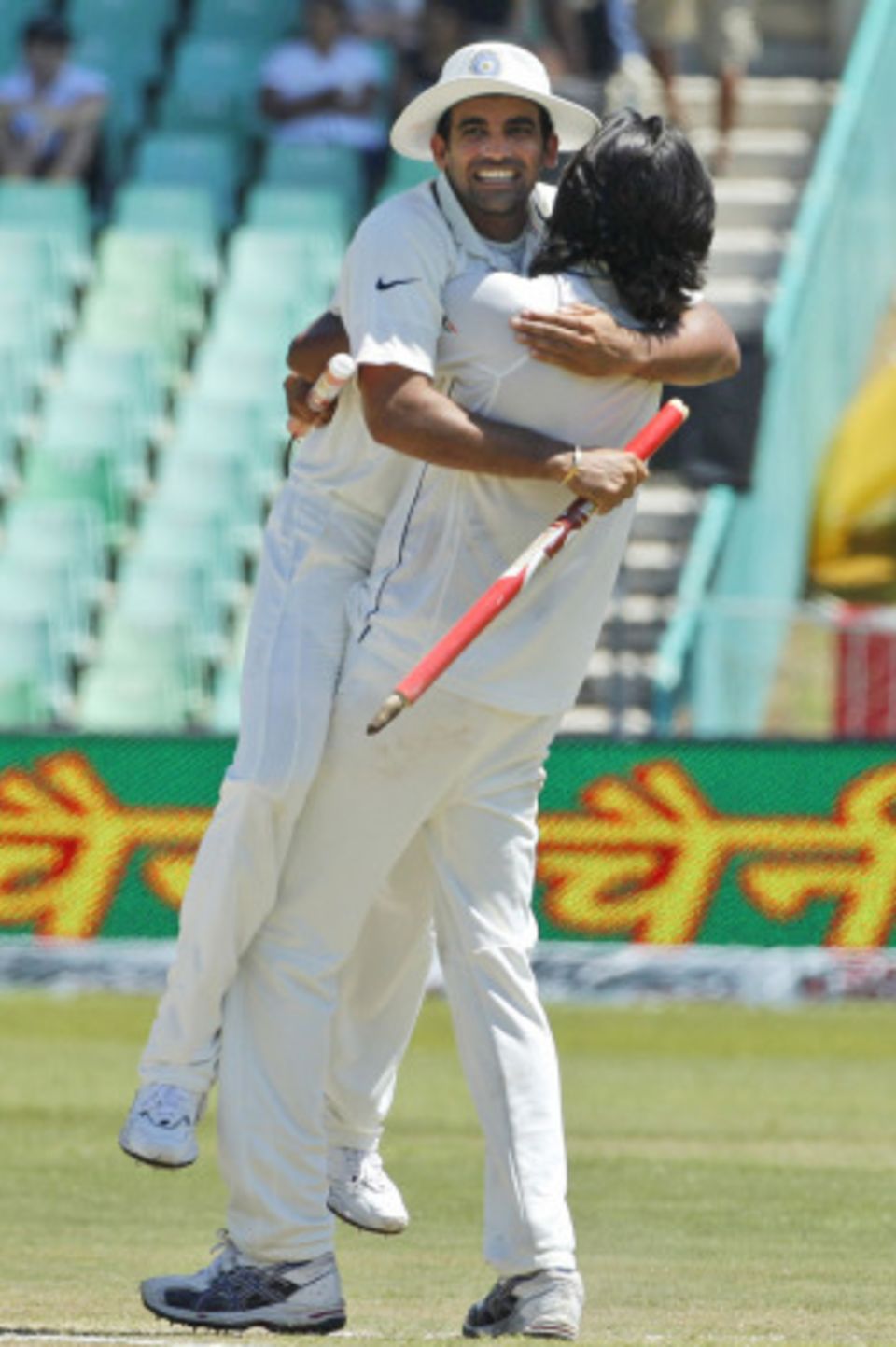 "I am lucky to be bowling with Zaheer. He is so aware of his own body. I didn't know about my bowling and my body at the start of my career. Now I know when to train, when to relax, and how much bowling I must do"