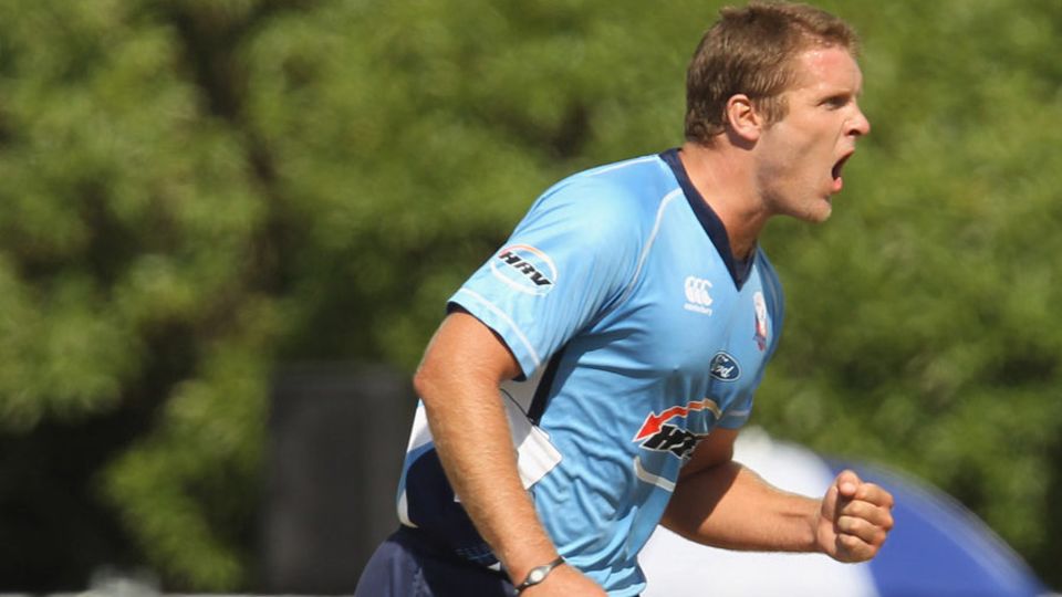 File photo: Michael Bates picked two wickets and gave away just five runs in the one-over eliminator
