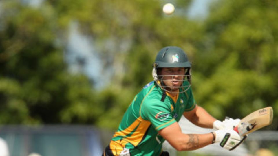 Kruger van Wyk's quickfire 33 wasn't enough for Central Districts