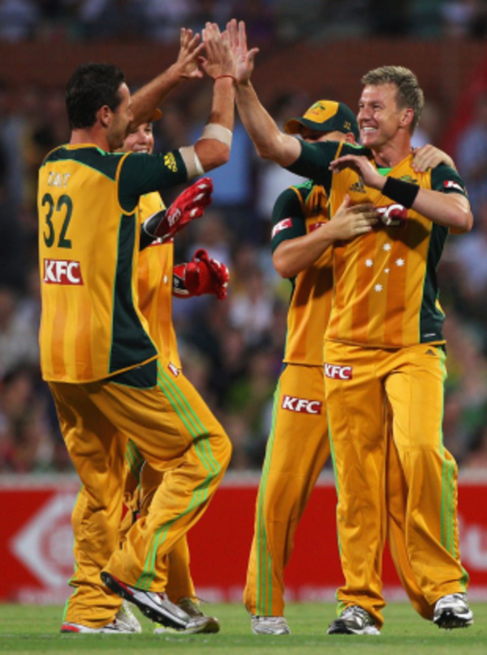 Brett Lee has said that the work that Craig McDermott has done "with the guys has been great"