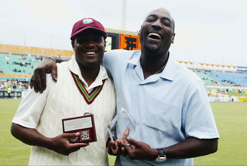 Lara was Viv Richards' de facto driver during West Indies' 1991 tour of England: "I was living my dream, and to have a taste of international cricket with these guys laid the right foundation for me"