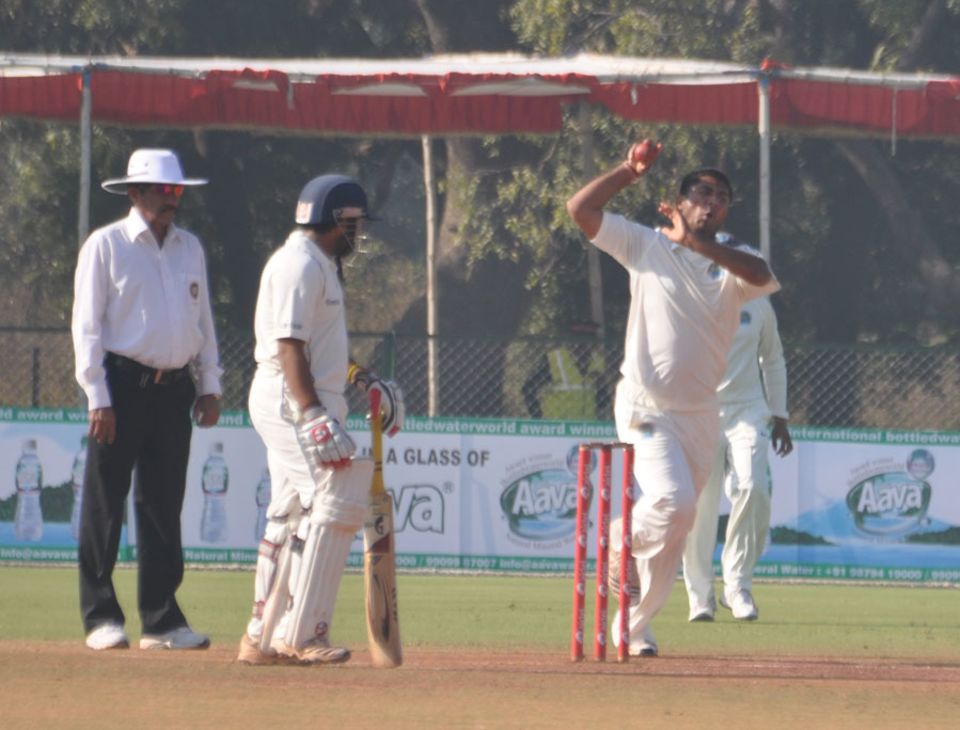 Vivek Yadav picked up four wickets with his legspin