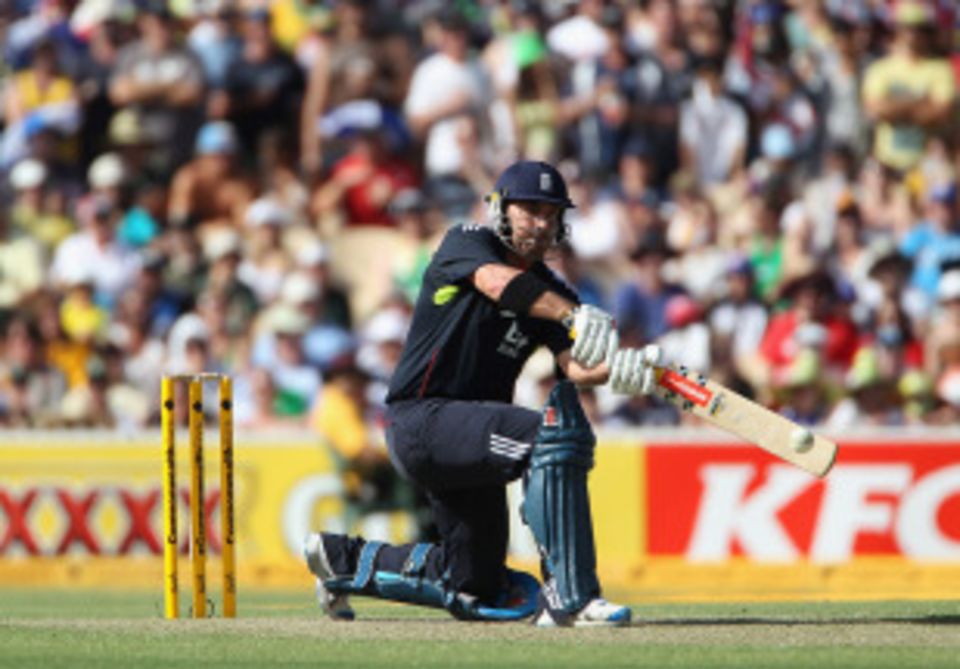 Michael Yardy was the highest scorer from either team in the ODI series between Australia and England