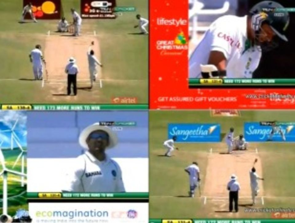 There is pressure on broadcasters to advertise as much as they do, says a top official involved with Ten Cricket