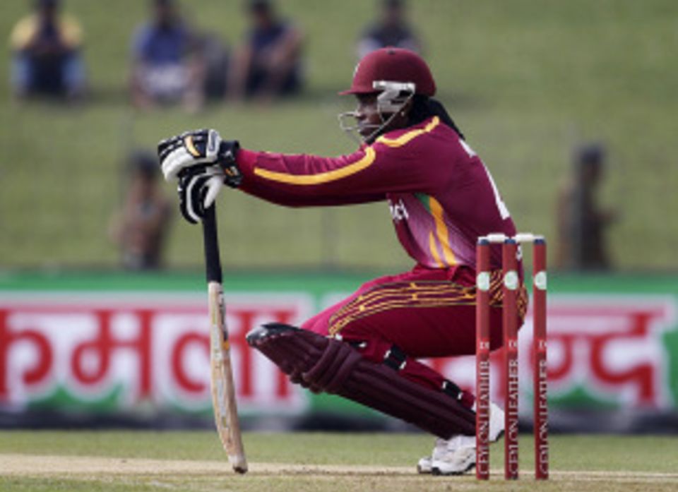 Chris Gayle met with Ernest Hilaire to resolve the stand-off