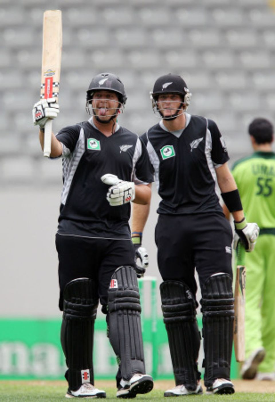 The smile was back on Jesse Ryder's face, while the fury was directed at Pakistan's bowling