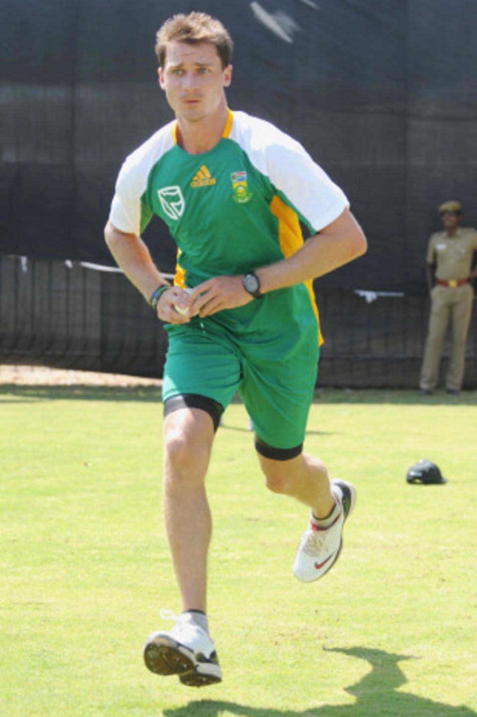 Dale Steyn was one of three South African players to undergo fitness tests ahead of the Netherlands fixture
