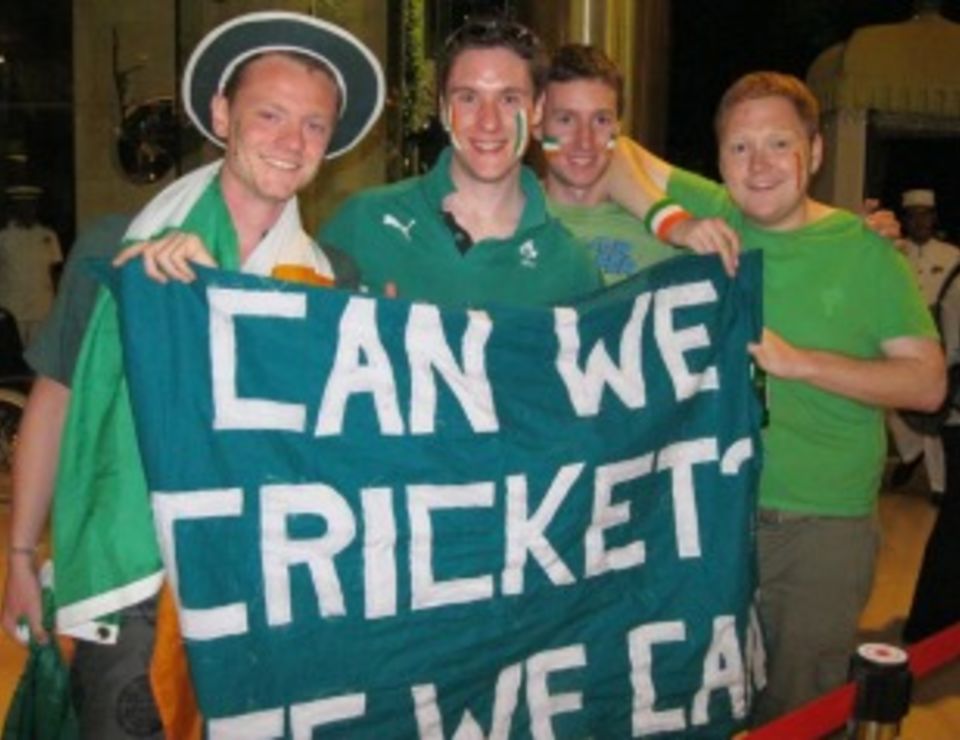 Ireland's fans have been given no indication as to when, or how, their team might make it into cricket's top echelon