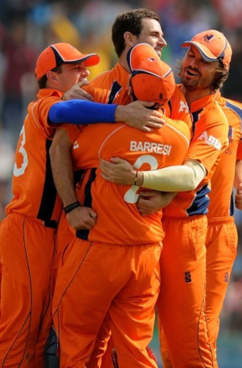 Netherlands were happy with their bowling for the first 40 overs