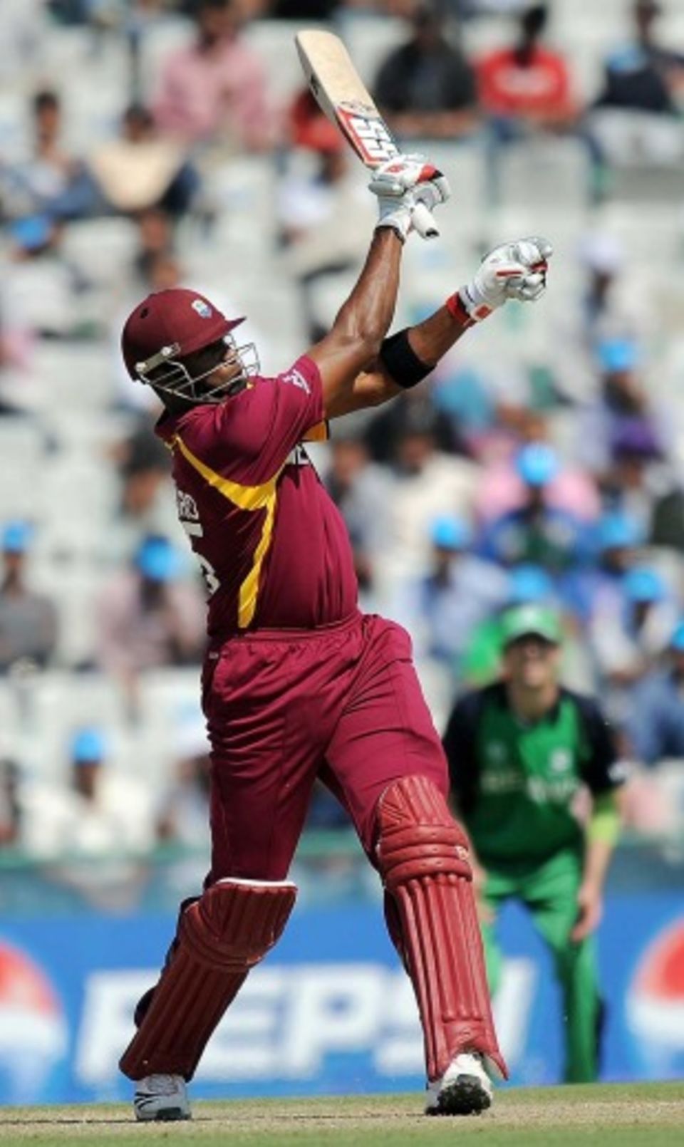 Kieron Pollard smashed 94 off 55 deliveries to transform the game