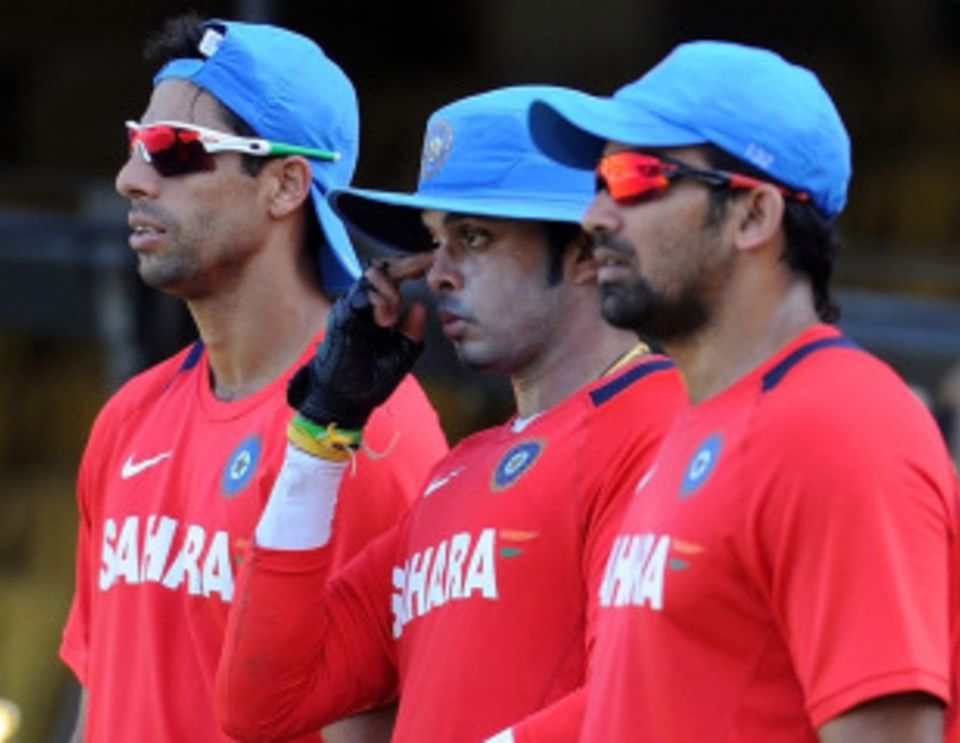 If India decide to go in with three seamers, Sreesanth could replace the injured Ashish Nehra