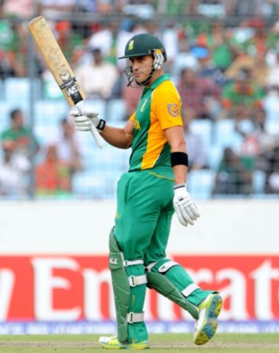 File photo: Faff du Plessis put in a good all-round performance for the Titans