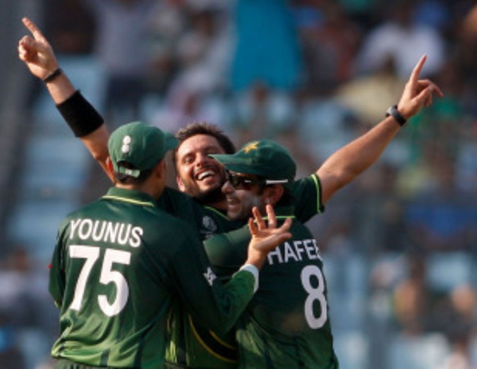 Shahid Afridi is only the second spinner to top the wicket-takers' list in a World Cup