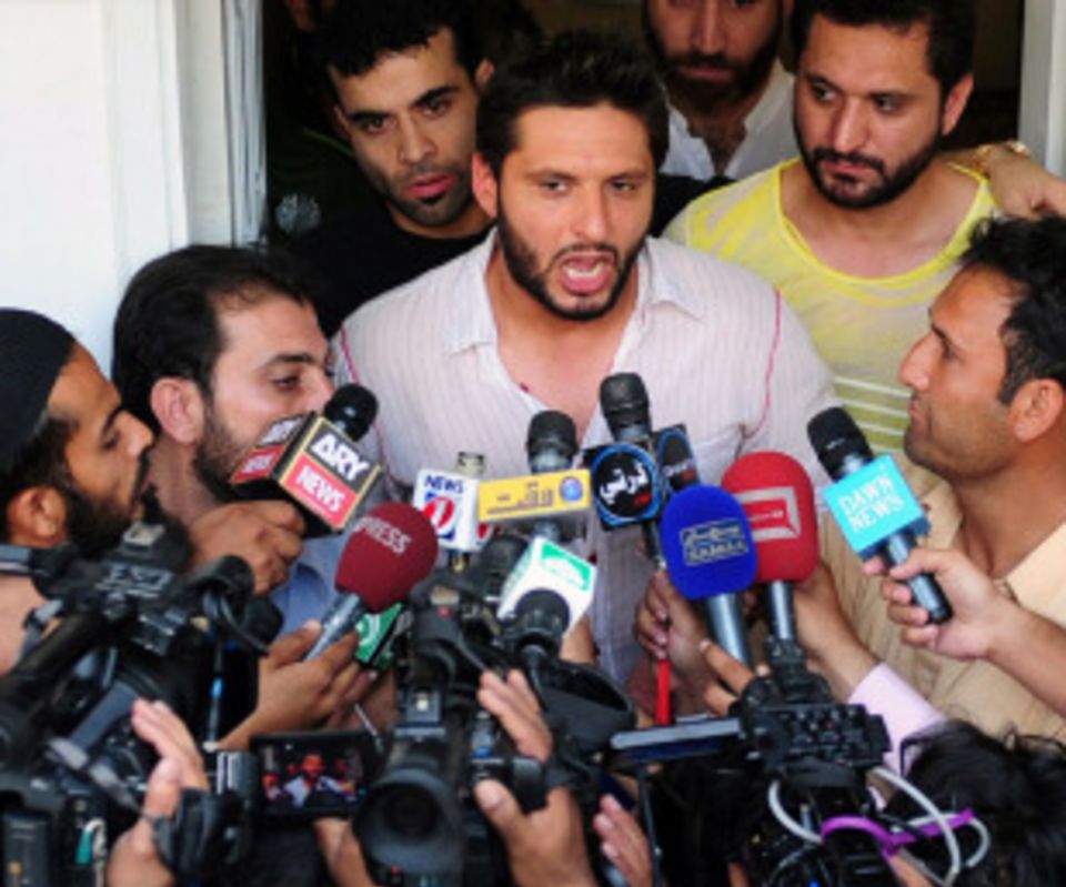 Shahid Afridi's counsel clarified that while the former captain accepted his comments were a violation of the code, he hadn't offered an apology
