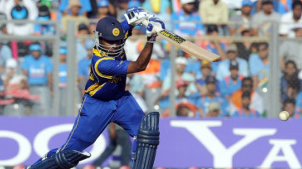 Mahela Jayawardene got to a fifty off 49 balls