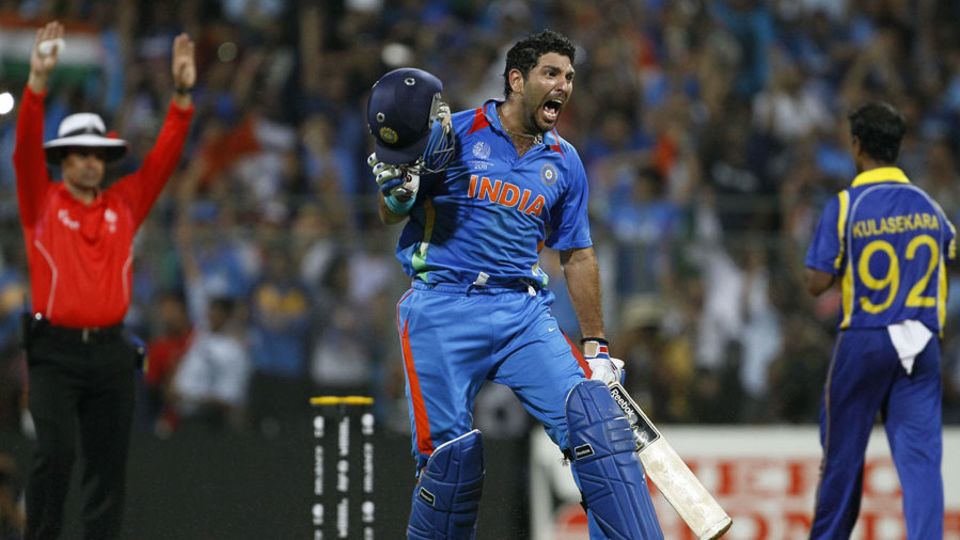 Yuvraj Singh: four Man-of-the-Match awards in a single World Cup